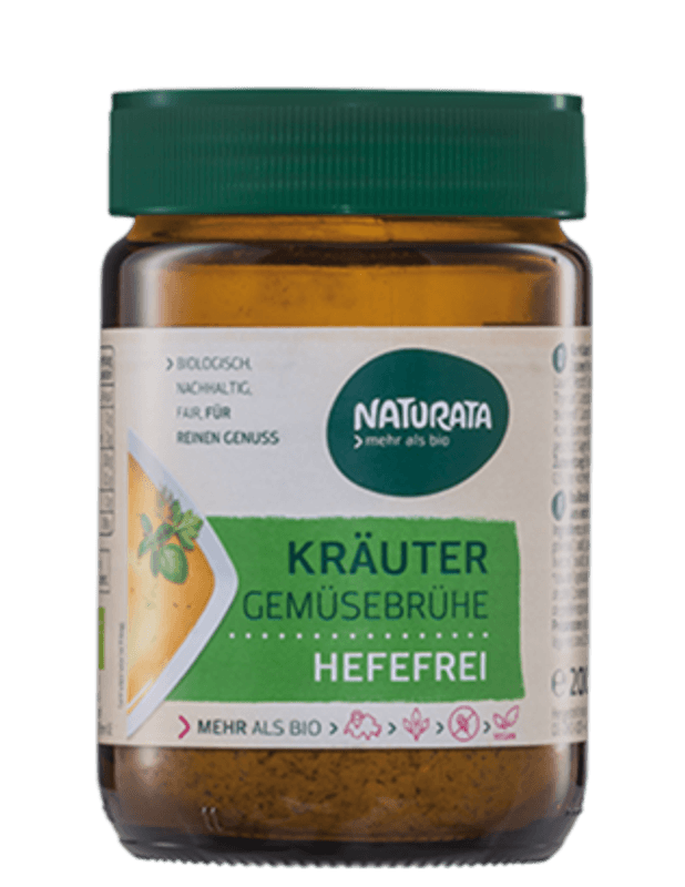 Grønnsaksbuljong økologisk gjærfri glutenfri Naturata 200 g
