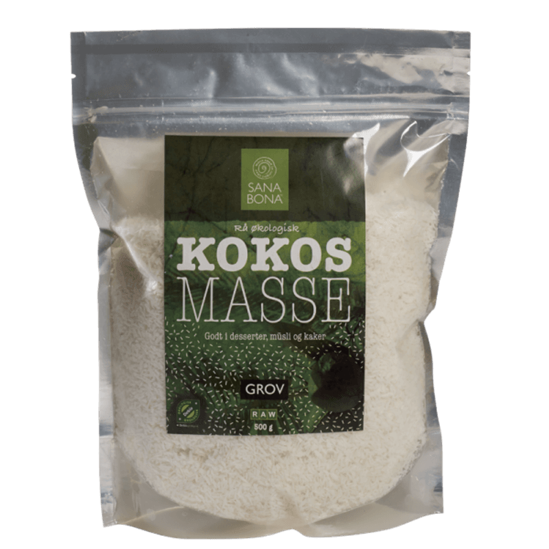 Kokosmasse økologisk Sanabona 500 g