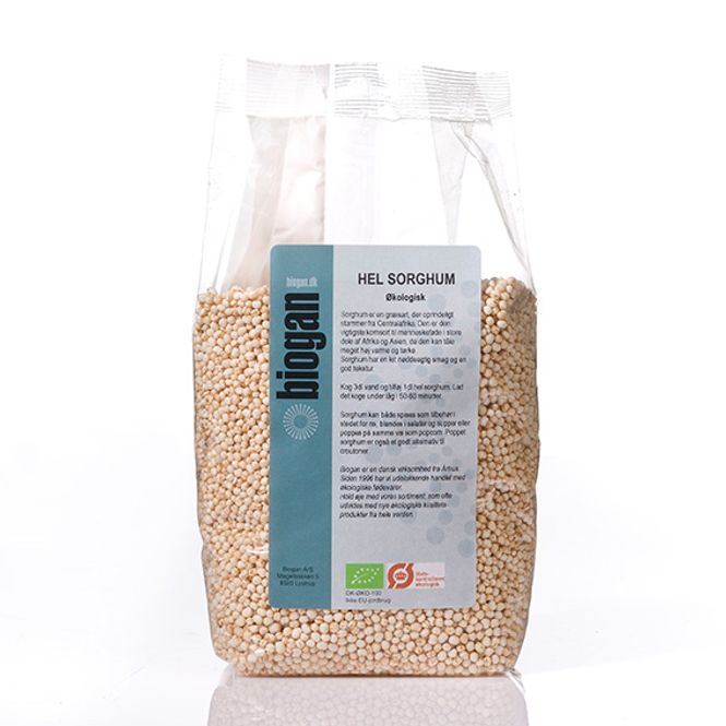 Hovedbilde Sorghum hel økologisk 500 g Biogan