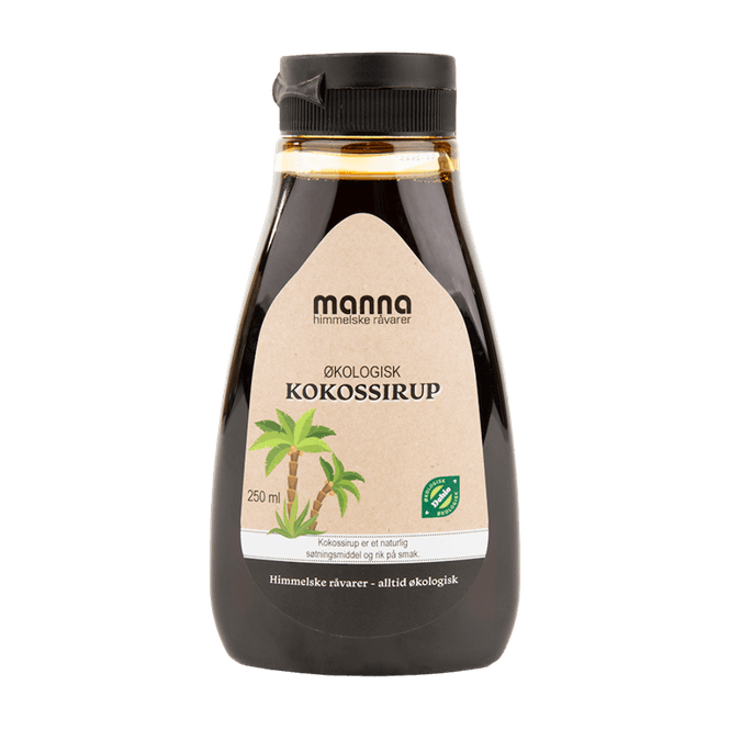 Hovedbilde Kokossirup økologisk 250 ml Manna