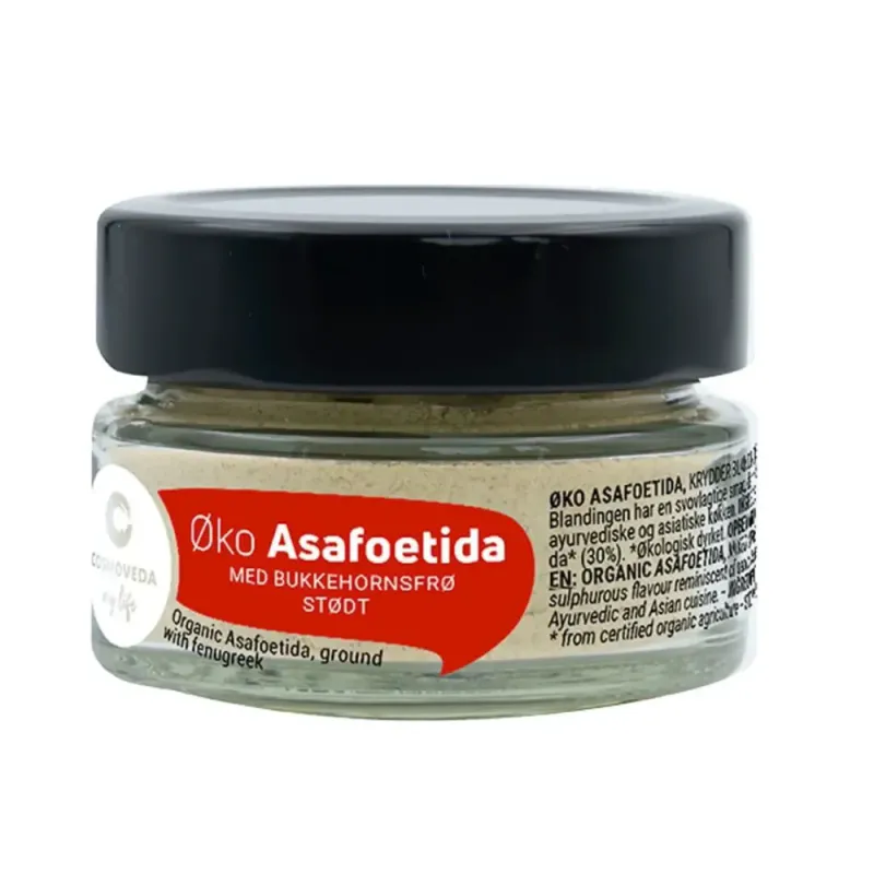 Asafoetida / Dyvelsdrek m/bukkehornfrø økologisk 30 g Cosmoveda