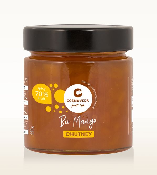 Hovedbilde Mango Chutney økologisk 225 g Cosmoveda