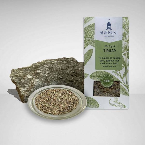 Timian økologisk 20 g Aukrust Gard