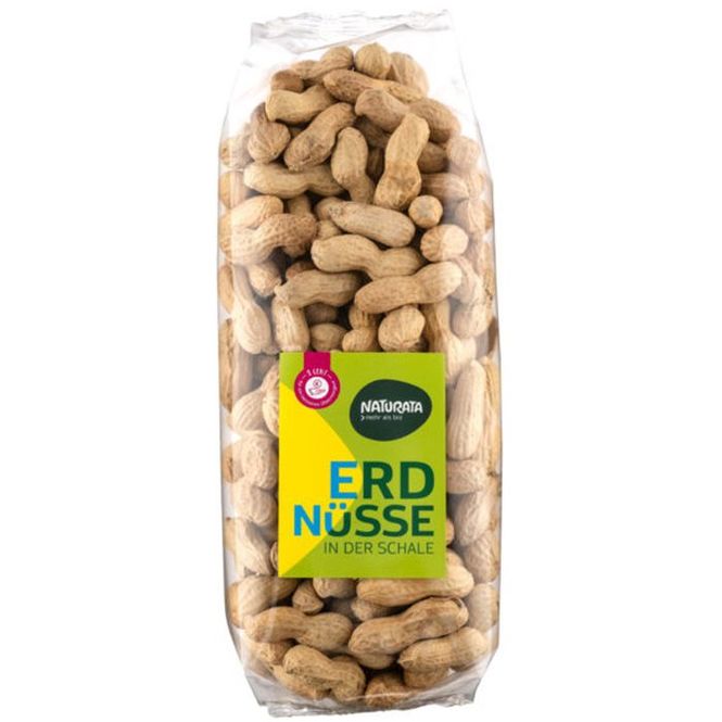 Hovedbilde Peanøtter med skall økologisk 330 g Naturata
