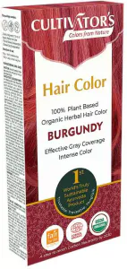 Hovedbilde Cultivator's &oslash;kologisk h&aring;rfarge 100 g "Burgundy"