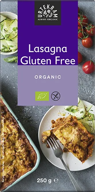 Hovedbilde Lasagneplater økologisk glutenfri 250 g Urtekram